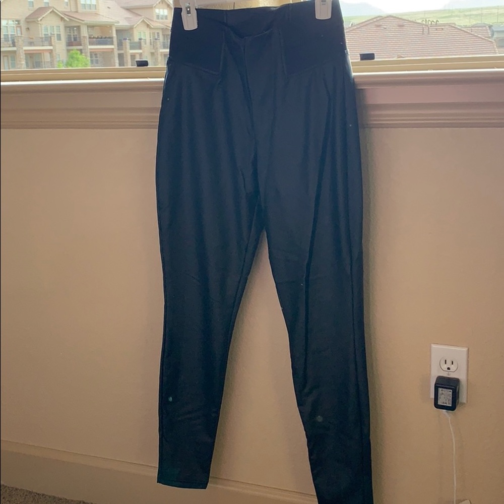 Simply Vera pleather pants